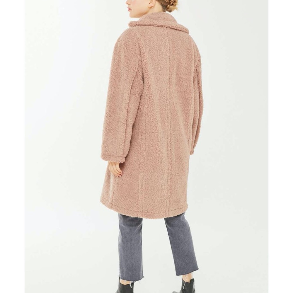 Urban Outfitters Sherpa Teddy Coat size S NWOT - Picture 3 of 14
